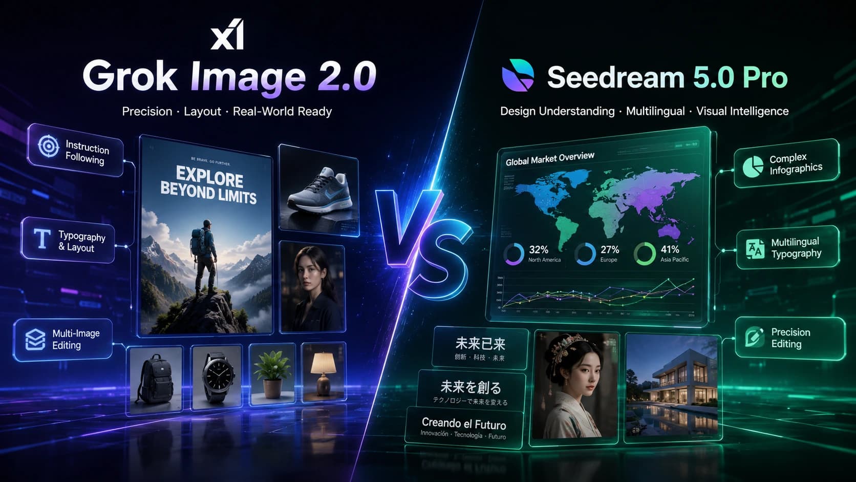 Grok Image 2.0 and Seedream 5.0 Pro comparison image 1